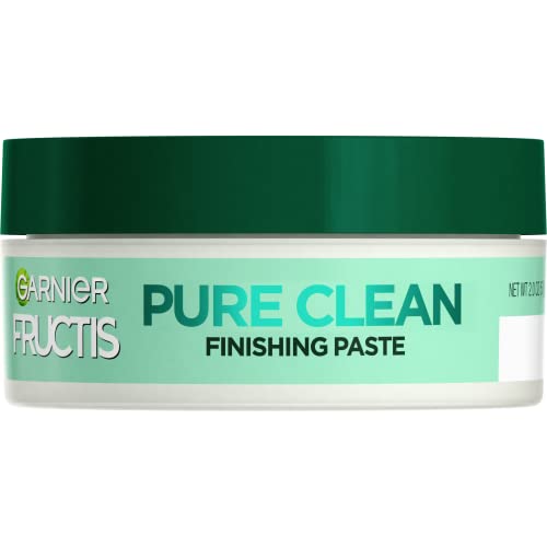 Garnier Fructis Style Pure Clean Finishing Paste for Hair, 2 Ounce Jar, (Packaging May Vary)