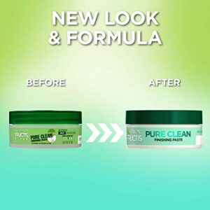 Garnier Fructis Style Pure Clean Finishing Paste for Hair, 2 Ounce Jar, (Packaging May Vary)