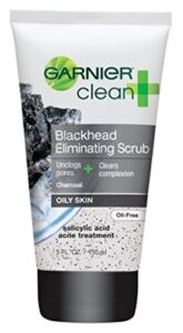 garnier clean scrub blackhead eliminating 5 ounce (145ml) (3 pack)