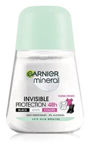 garnier mineral invisible bwc anti-perspirant deodorant roll on for women 50ml