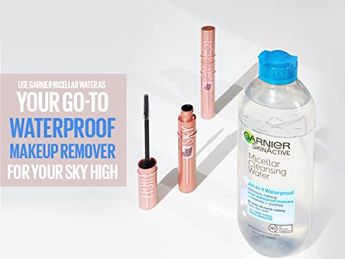 Garnier SkinActive Micellar Water For Waterproof Makeup, Facial Cleanser & Makeup Remover, 13.5 fl. oz, 1 count (Packaging May Vary)