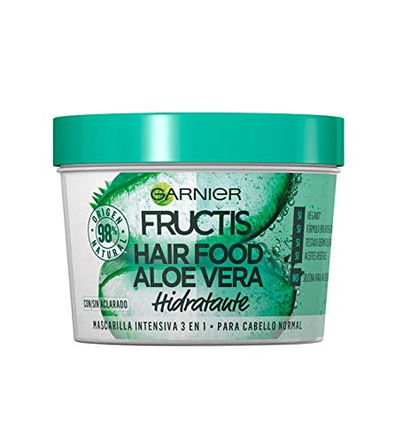 Garnier Fructis Aloe Vera Hair Food 3 in 1 hydrating Mask for normal to dry hair 390ml