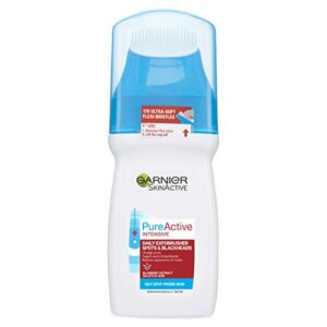 garnier pure active exfo-brusher face wash (150ml)