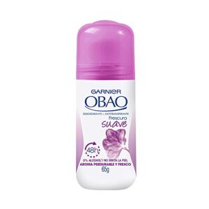 (pack of 4) garnier obao for women, 48 hour roll on deodorant & antiperspirant, soft freshness, 65 g each by garnier oboa by garnier oboa