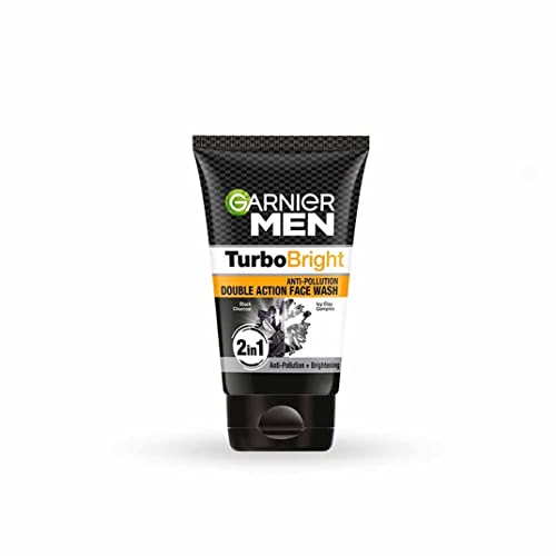 Garnier Men Power White Anti-Pollution Double Action Facewash, 100gm