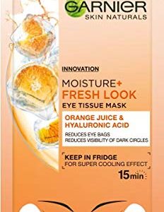 Garnier Skin Naturals Moisture Bomb Eye tissue mask with orange juice and hyaluronic acid 6g