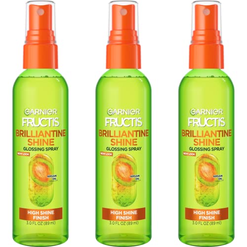 Garnier Hair Care Fructis Style Brilliantine Shine Glossing Spray, 3 Count