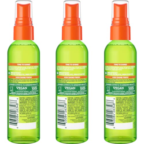 Garnier Hair Care Fructis Style Brilliantine Shine Glossing Spray, 3 Count