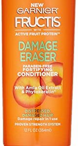 Garnier Fructis Damage Eraser Conditioner, Distressed, Damaged Hair, 12 fl. oz.