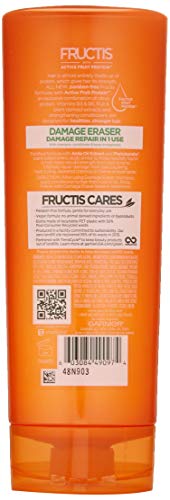 Garnier Fructis Damage Eraser Conditioner, Distressed, Damaged Hair, 12 fl. oz.