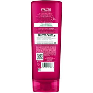 Garnier Hair Care Fructis Full and Plush Conditioner, 12 Fluid Ounce