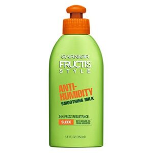 garnier fructis style anti-humidity smoothing milk 5.10 oz (pack of 5)