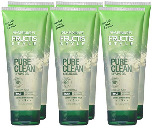 Garnier Fructis Style Pure Clean Styling Gel 6.80 oz ( Pack of 6)