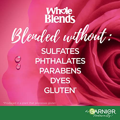Garnier Whole Blends Sulfate Free Remedy 10-in-1 Leave-In with Red Rose Extract and Vinegar, Enhances Shine and Preserves Color-Treated Hair, For Up to 8 Weeks of Vibrant Color, 10. fl oz, 2 Count