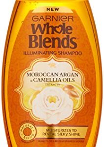 Garnier Whole Blends Shampoo with Moroccan Argan & Camellia Oils Extracts, 12.5 fl. oz.