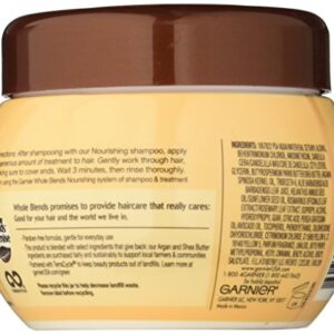 Garnier Whole Blends Hair Mask with Avocado Oil & Shea Butter Extracts, Dry Hair, 10.1 fl. oz.