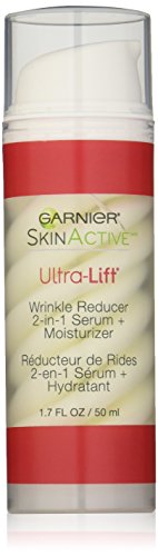 Garnier SkinActive Ultra-Lift Anti-Aging Moisturizer & Serum, 1.7 Ounce, White, 2 Count