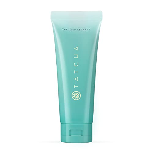 TATCHA The Deep Cleanse | Deep, Gentle Exfoliating Cleanser, Lifts Dirt, Minimizes Excess Oil & Unclogs & Tightens Pores | 5 oz