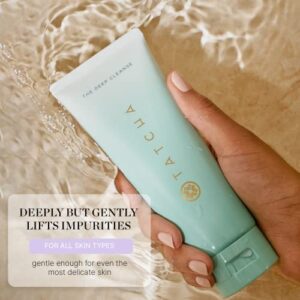 TATCHA The Deep Cleanse | Deep, Gentle Exfoliating Cleanser, Lifts Dirt, Minimizes Excess Oil & Unclogs & Tightens Pores | 5 oz