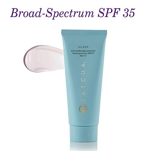 Tatcha Silken Pore Perfecting Sunscreen SPF 35: Lightweight Sunscreen with Matte Finish and UVA/UVB Protection (2 oz)