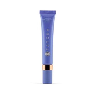 tatcha luminous deep hydration firming eye serum: caffeinated instant hydrating eye serum for fine lines and puffiness (15 ml / 0.5 oz)