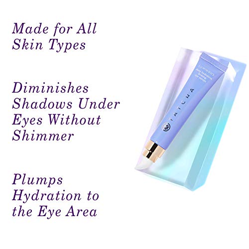 Tatcha Luminous Deep Hydration Firming Eye Serum: Caffeinated Instant Hydrating Eye Serum for Fine Lines and Puffiness (15 ml / 0.5 oz)