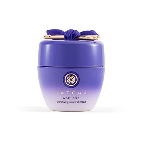 TATCHA Ageless Enriching Renewal Cream: Moisturizing Skin Cream for Firmer Skin to Reduce Appearance of Fine Lines and Wrinkles (1.86 oz)