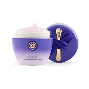 TATCHA Ageless Enriching Renewal Cream: Moisturizing Skin Cream for Firmer Skin to Reduce Appearance of Fine Lines and Wrinkles (1.86 oz)