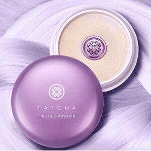 TATCHA The Silk Powder | Protective Setting Powder | Helps Makeup Last Longer, Blurs Pores & Provides a Translucent, Soft-Radiant Finish | 0.7 oz