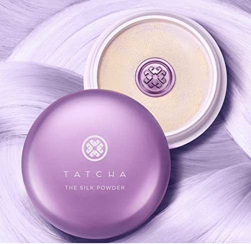 TATCHA The Silk Powder | Protective Setting Powder | Helps Makeup Last Longer, Blurs Pores & Provides a Translucent, Soft-Radiant Finish | 0.7 oz