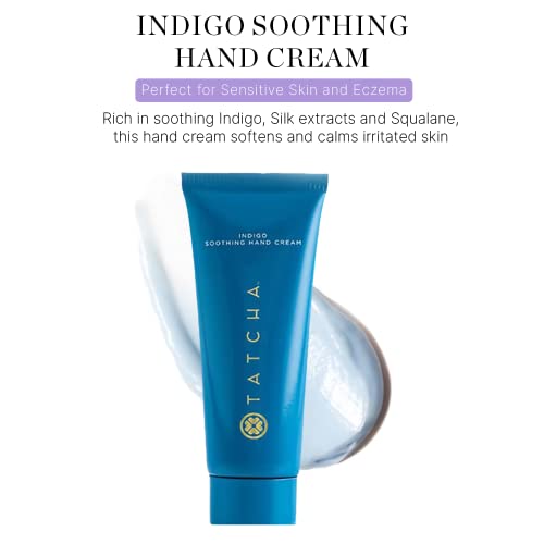 TATCHA Indigo Soothing Hand Cream: Soften and Calm Irritated Skin, 60 ml | 2 oz