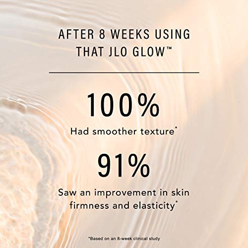 JLO BEAUTY That JLo Glow Serum | Dewy Skin Care Helps to Visibly Tighten, Lift, Hydrate, Plump and Brighten, Made with Niacinamide and Squalane