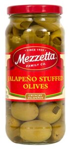mezzetta stuffed olives, jalapeno, 10 ounce