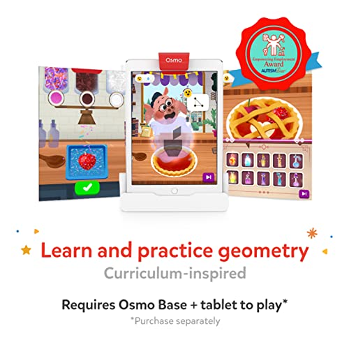 Osmo - Pizza Co. - Communication Skills & Math - Educational Learning Games - STEM Toy - Gifts for Kids, Boy & Girl - Age 5 to 12 - For iPad or Fire Tablet ( Base Required)