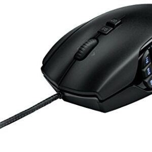 Logitech G600 MMO Gaming Mouse, RGB Backlit, 20 Programmable Buttons