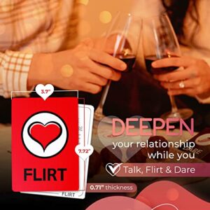 ARTAGIA Fun and Romantic Game for Couples. Talk, Flirt, Dare. Lovely Date Night Idea. Explore and Deepen Relationship with Your Partner