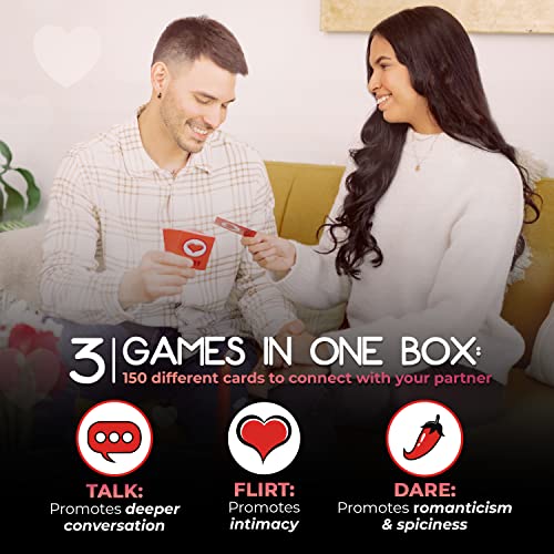 ARTAGIA Fun and Romantic Game for Couples. Talk, Flirt, Dare. Lovely Date Night Idea. Explore and Deepen Relationship with Your Partner