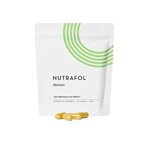 nutrafol women’s hair growth supplement | ages 18-44 | clinically proven for visibly thicker & stronger hair | dermatologist recommended | 1 pouch | 1 month supply