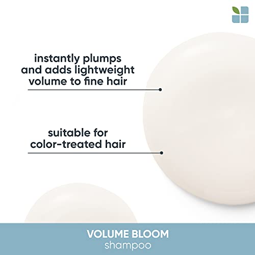 BIOLAGE Volume Bloom  | Volumizing Shampoo | Lightweight Volume & Shine | For Fine Hair | Paraben & Silicone-Free | Vegan​ | 33.8 Fl. Oz.