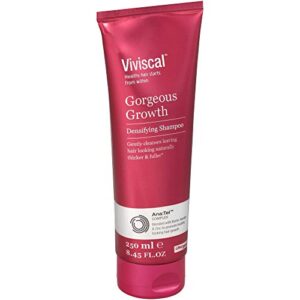 Viviscal Gorgeous Growth Densifying Shampoo for Thicker, Fuller Hair Ana:Tel Proprietary Complex with Keratin, Biotin, Zinc 8.45 Ounce