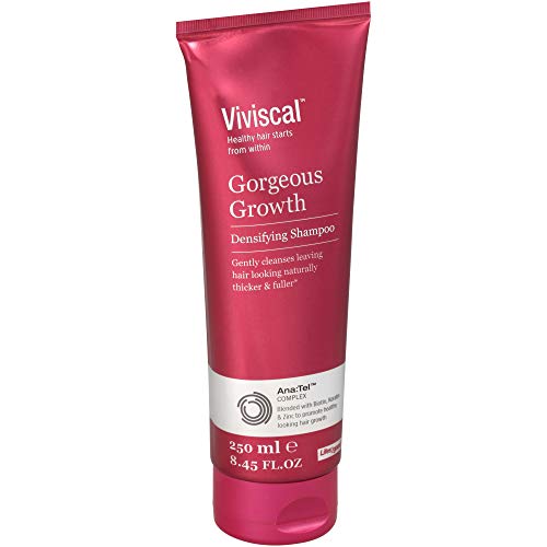 Viviscal Gorgeous Growth Densifying Shampoo for Thicker, Fuller Hair Ana:Tel Proprietary Complex with Keratin, Biotin, Zinc 8.45 Ounce