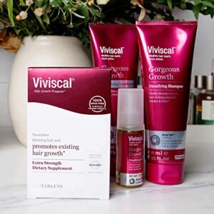 Viviscal Gorgeous Growth Densifying Shampoo for Thicker, Fuller Hair Ana:Tel Proprietary Complex with Keratin, Biotin, Zinc 8.45 Ounce