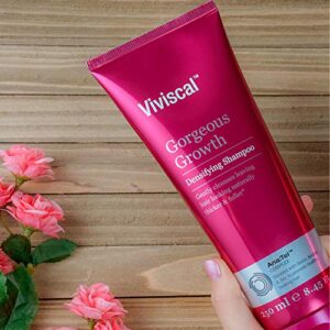 Viviscal Gorgeous Growth Densifying Shampoo for Thicker, Fuller Hair Ana:Tel Proprietary Complex with Keratin, Biotin, Zinc 8.45 Ounce