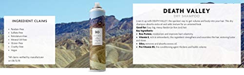 R+Co Death Valley Dry Shampoo | Adds Texture + Body + Shine | Vegan + Cruelty-Free | 6.3 Oz