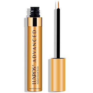 eyelash growth serum, plant-based lash serum for eyelash growth and thickness promotes thick, strong lashes in 3-4 weeks without parabens or pg (5 ml)