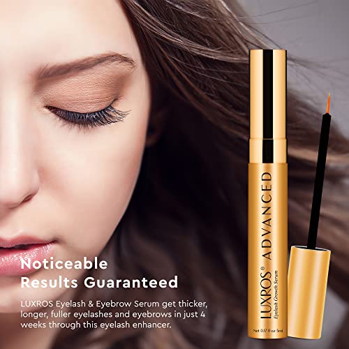 Eyelash Growth Serum, Plant-Based Lash Serum for Eyelash Growth and Thickness Promotes Thick, Strong Lashes in 3-4 Weeks without Parabens or PG (5 ML)