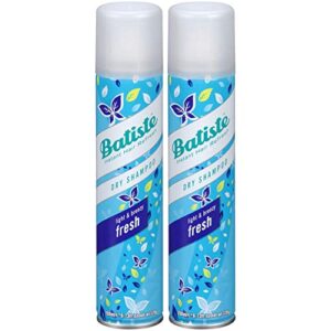 batiste instant hair refresh dry shampoo, fresh – 6.73 oz (pack of 2)