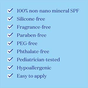Supergoop ! Sunnyscreen 100% Mineral Spray SPF 50 - 3 . 4 fl oz , Pack of 2 - Face & Body Sunscreen for Babies & Kids - Pediatrician Tested , Hypoallergenic , Fragrance & Silicone Free