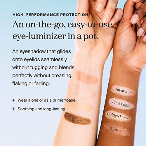 Supergoop! Shimmershade, Golden Hour - 0.18 oz - Long-wearing Cream Eyeshadow with Broad Spectrum SPF 30 Sunscreen - Instantly Brightens Eye Area - Won’t Crease, Flake or Fade