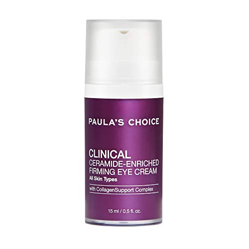 Paula's Choice CLINICAL Ceramide Firming Eye Cream with Vitamin C and Retinol, for Fine Lines, Wrinkles and Loss of Firmness